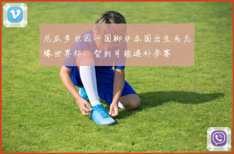 厄瓜多尔因一国脚非本国出生或无缘世界杯，智利可能递补参赛